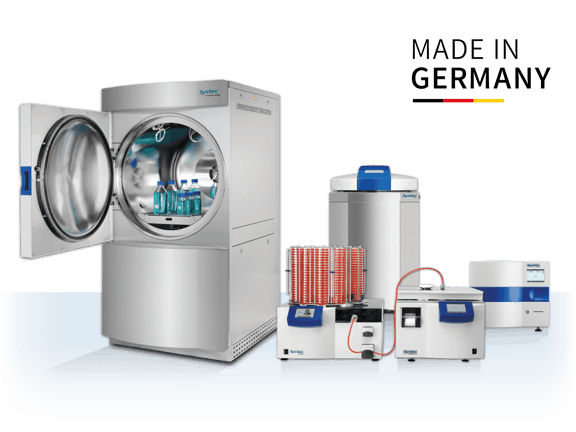 Autoclaves Made in Germany by the manufacturer Systec