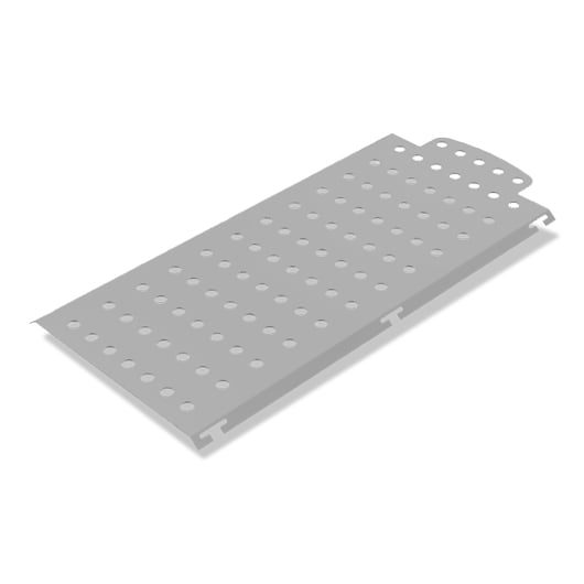 Base plate for inserting sterilisation items in Systec autoclaves