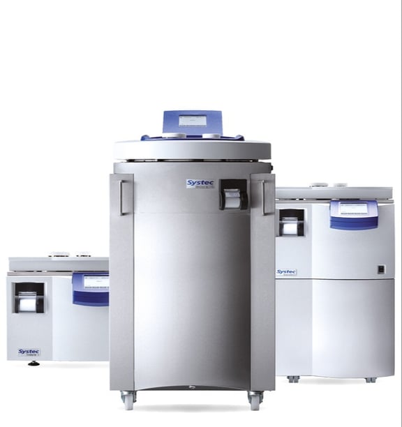 Systec Mediaprep media preparators for the production of culture media in three sizes