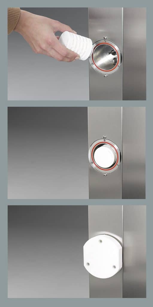Function: Exhaust air filtration for the safe sterilisation of pathogenic substances in Systec autoclaves