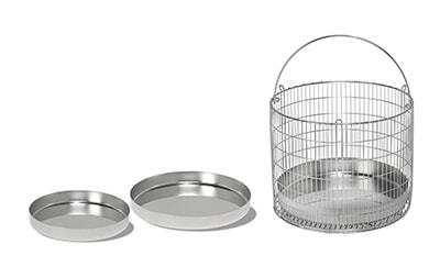 New drip trays for autoclave loading baskets