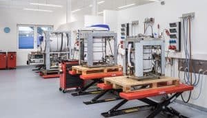 Quality assurance: Final inspection and test stations for autoclaves at Systec GmbH