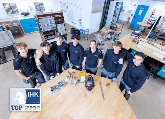 Training at Systec - IHK top training company