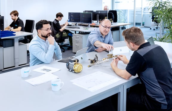 Working at Systec: teamwork and dialogue