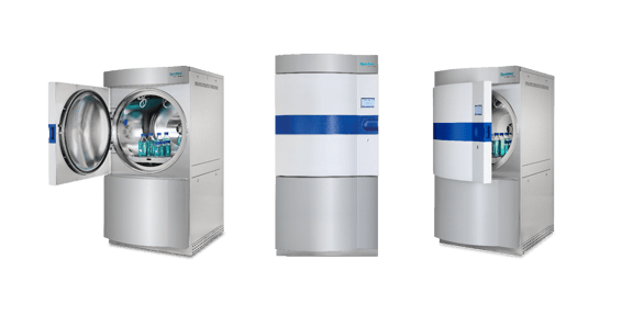 Horizontal floor-standing autoclaves Systec HX series