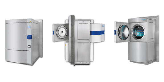 Systec HX series 2D: Horizontal pass-through autoclaves