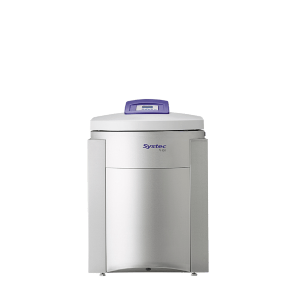 Vertical floor-standing autoclaves with a volume of 40 to 150 litres - Sytec VE series